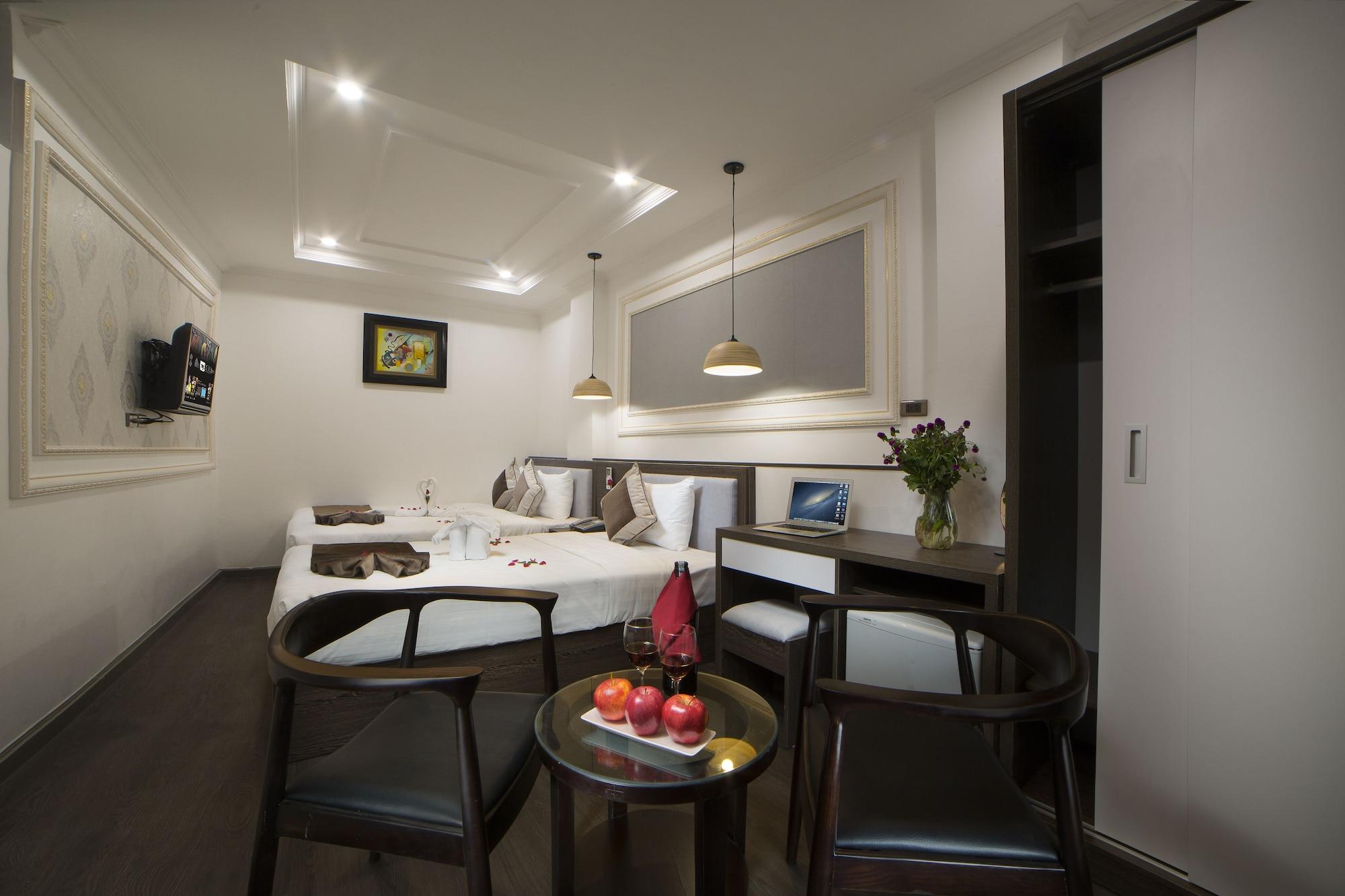 Galliot Central Hotel Hanoi Bagian luar foto