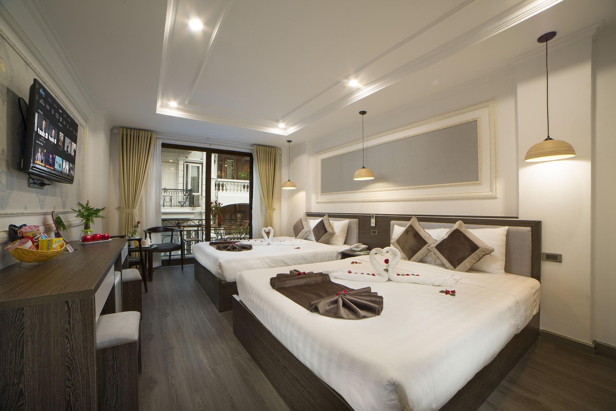 Galliot Central Hotel Hanoi Bagian luar foto