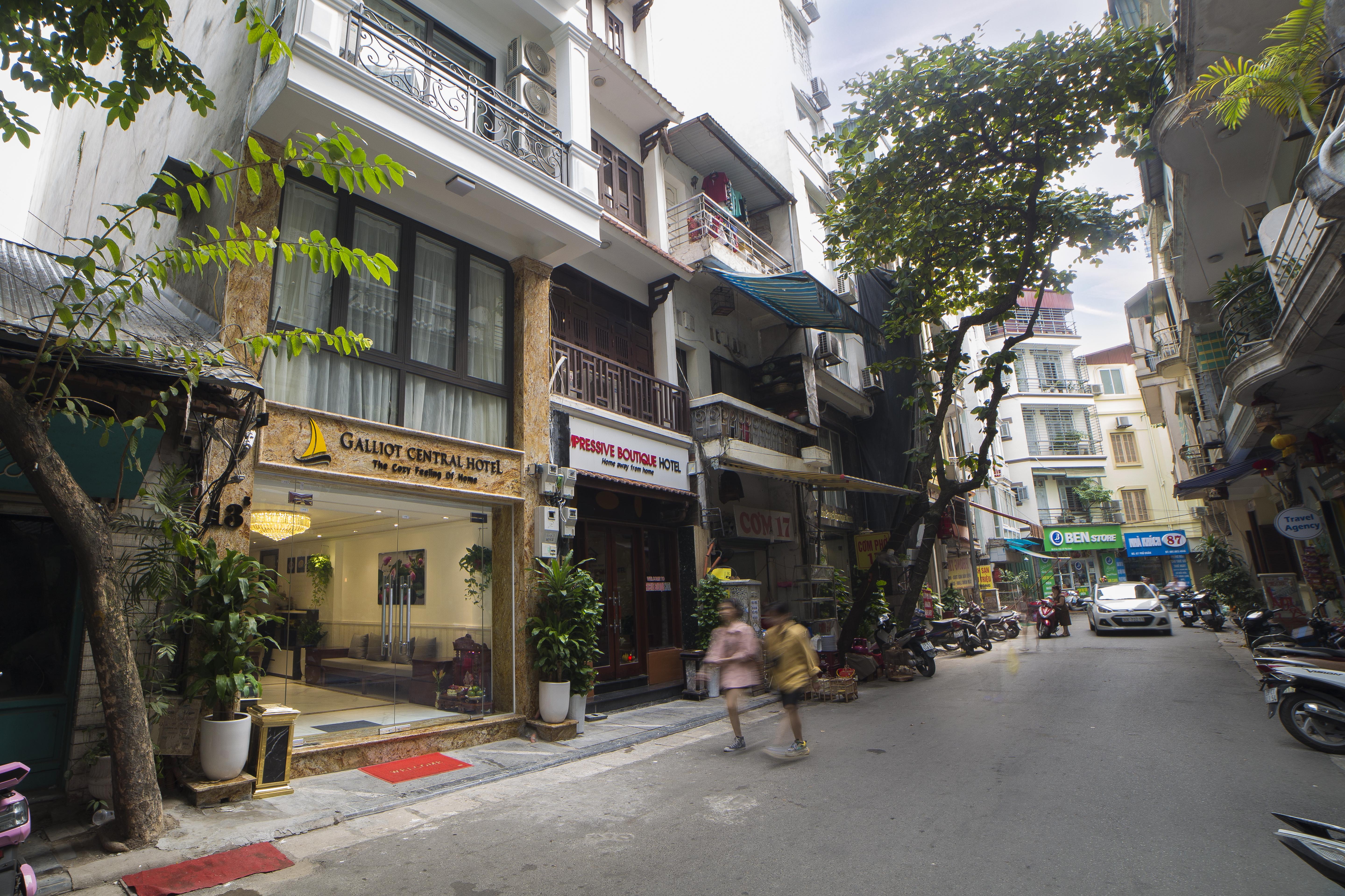 Galliot Central Hotel Hanoi Bagian luar foto