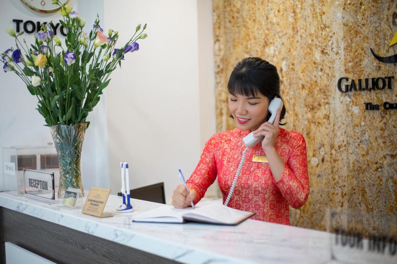 Galliot Central Hotel Hanoi Bagian luar foto