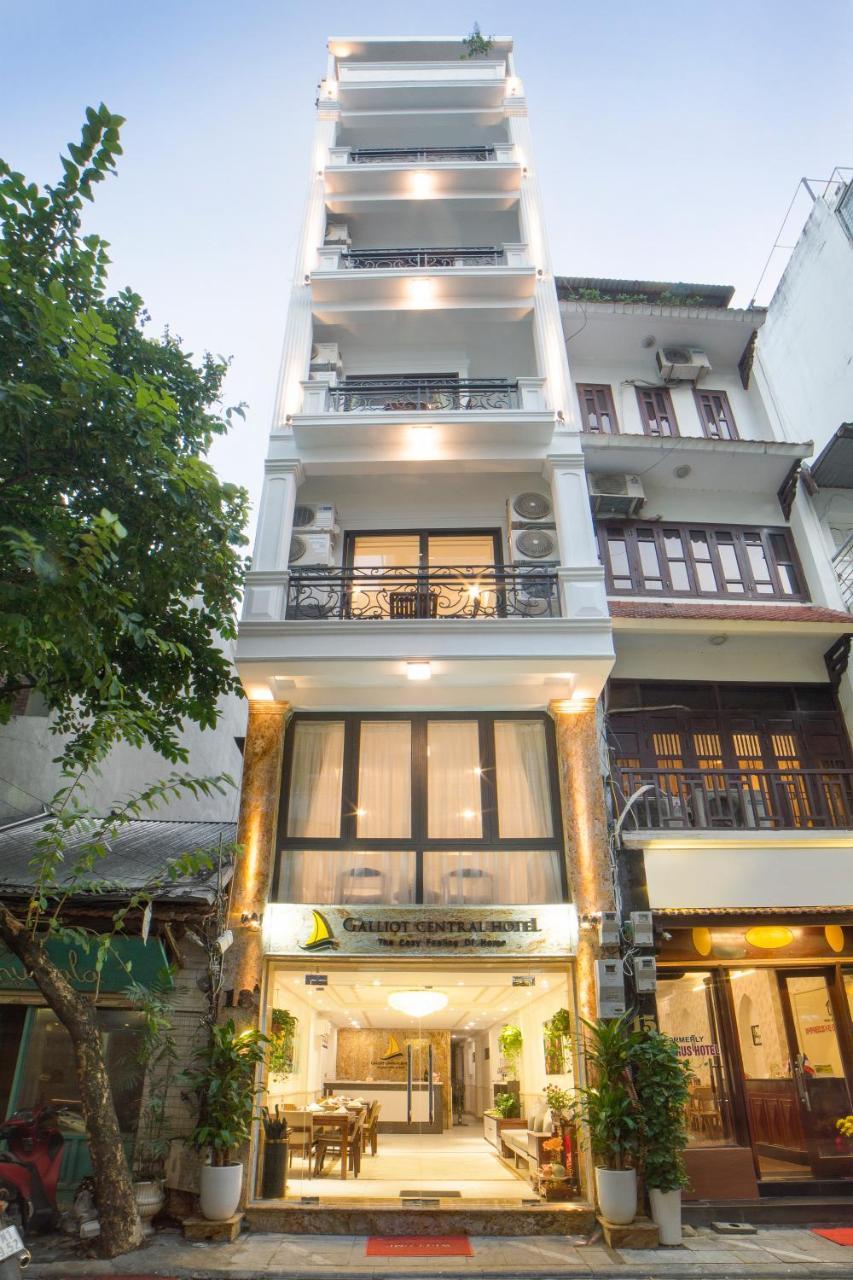 Galliot Central Hotel Hanoi Bagian luar foto
