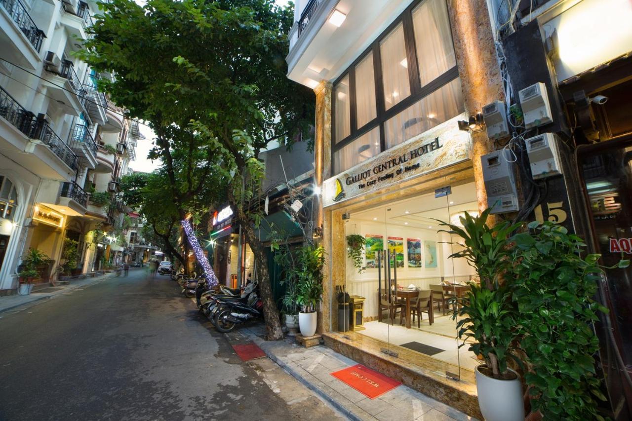 Galliot Central Hotel Hanoi Bagian luar foto